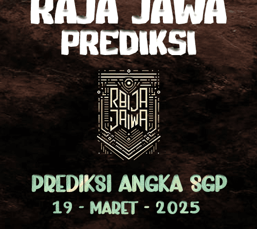 Prediksi Togel SGP 20 Maret 2025 dari Raja Jawa