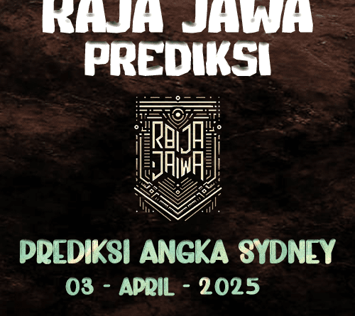 Prediksi Togel Sydney 03 April 2025 dari Raja Jawa