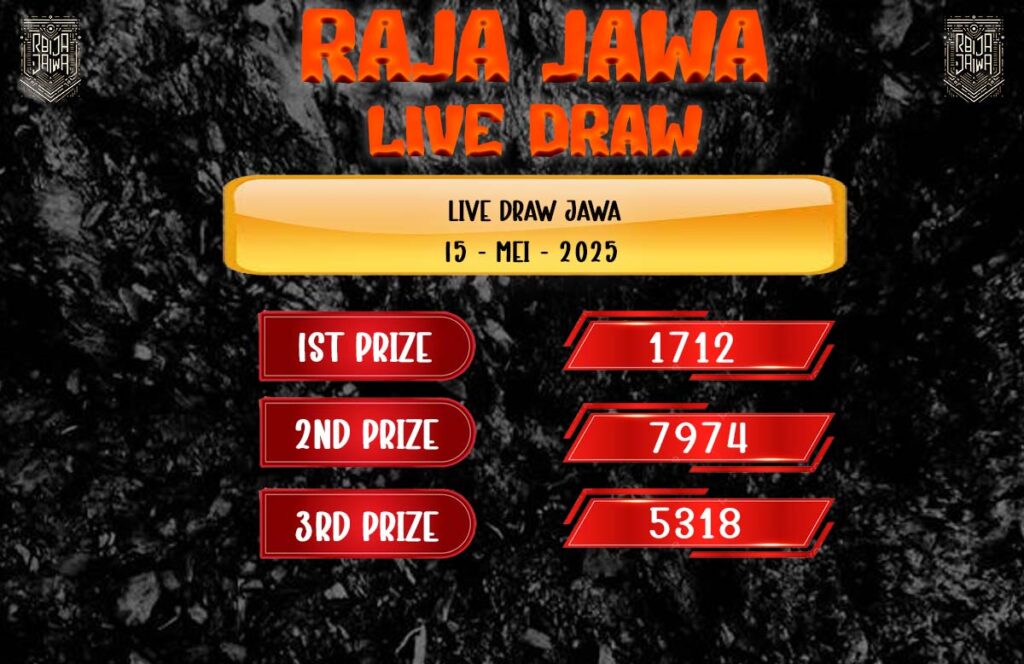 Live Draw Togel Jawa 15 Mei 2025 Dari Raja Jawa